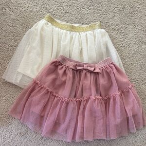 H&M Kids Skirts Set - White and Pink